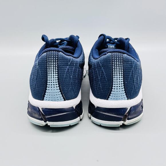 Asics Shoes Womens 7.5 Navy Blue GEL Quantum 180 4 Athletic Running Sneakers - Picture 7 of 13